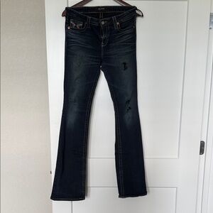 Big Star Dark Blue Flare Jeans
